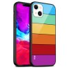iPhone 13 Cover Rainbow Series Lilla