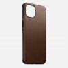 iPhone 13 Cover Modern Leather Case Rustic Brown