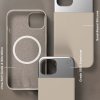 iPhone 13 Cover Split Silicone MagSafe Stone Beige