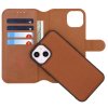 iPhone 13/iPhone 14 Etui Detachable Wallet Case Brun