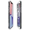 iPhone 14 Plus Cover Crystal Hybrid MagFit Hvid