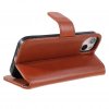 iPhone 14 Plus Fodral Essential Leather Maple Brown
