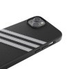 iPhone 14 Plus Cover 3 Stripes Snap Case Sort Hvid