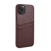 iPhone 14 Plus Cover Backcover with Card Slots Brun