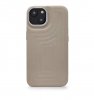 iPhone 14 Plus Cover Leather Embossed Backcover Clay