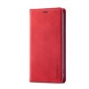 iPhone 14 Pro Etui med Kortholder Flip Rød