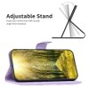 iPhone 14 Pro Etui Rombemønster Lilla