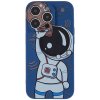 iPhone 14 Pro Max Cover Astronaut Blå Brun