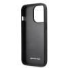 iPhone 14 Pro Max Cover Carbon Effect Stamped Logo Sort