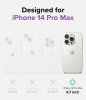 iPhone 14 Pro Max Cover Fusion Magnetic Matte Clear