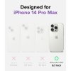 iPhone 14 Pro Max Cover Fusion Matte Smoke Black