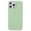 iPhone 14 Pro Cover Liquid Silicone Lysegrønn