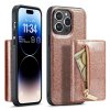 iPhone 14 Pro Cover M3 Series Aftageligt Kortholder Guld