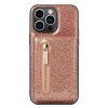 iPhone 14 Pro Cover M3 Series Aftageligt Kortholder Guld