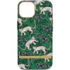 iPhone 14 Cover Green Leopard