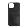 iPhone 14 Cover Leather CardCover Sort