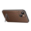 iPhone 14 Cover med Stativ Brun