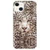 iPhone 14 Cover Motiv Hvid Tiger
