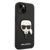 iPhone 14 Cover Saffiano Karl Sort