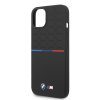 iPhone 14 Cover Tricolor Line & Logo Sort