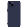iPhone 15 Plus Cover Silikonetekstur Blå