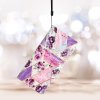 iPhone 15 Pro Max Etui Motiv Lilla Blomster