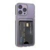 iPhone 15 Pro Max Cover Kortholder Transparent