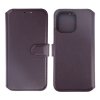 iPhone 15 Pro Max Etui Ægte Læder Lilla