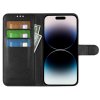 iPhone 15 Pro Max Etui med Stativ Sort