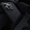 iPhone 15 Pro Cover MagSafe Kevlar Sort