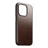 iPhone 15 Pro Cover Modern Leather Case Horween Rustic Brown
