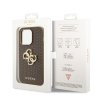 iPhone 15 Pro Cover Perforated Glitter Brun