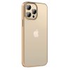 iPhone 15 Pro Cover Pletteret Kant Guld