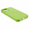 iPhone 15 Cover Jelly Glitter Grøn