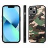 iPhone 15 Cover Camouflage Grøn