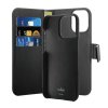 iPhone 16 Pro Etui Wallet Detachable 2 in 1 Sort