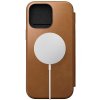 iPhone 16 Pro Max Etui Modern Leather Folio English Tan