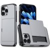iPhone 16 Pro Max Cover Card Slide Grå