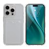 iPhone 16 Pro Cover Kortholder Stødabsorberende Transparent