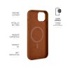 iPhone 16 Pro Cover MagLeather Brun