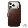 iPhone 17 Pro Etui Modern Leather Folio Horween Rustic Brown
