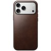 iPhone 17 Pro Max Cover Modern Leather Case Horween Rustic Brown