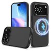 iPhone 17 Pro Max Cover Silicone Feather Series MagSafe Raven Black