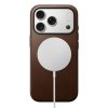 iPhone 17 Pro Cover Modern Leather Case Brun