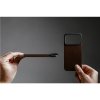 iPhone 17 Pro Skin Mag Leather Back Rustic Brown