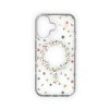 iPhone 17 Cover Clear Case MagSafe Petite Floral