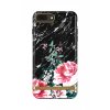 iPhone 6/6S/7/8 Plus Cover Black Marble Floral
