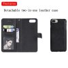 iPhone 6/6S Plus/iPhone 7 Plus/iPhone 8 Plus Etui Aftageligt Cover KT Leather Series-3 Sort