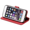 iPhone 6/6S Etui med Stativ Rød