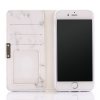 iPhone 7/8/SE Etui Marmor Hvid Grå